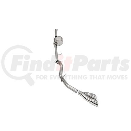 Corsa 21148 3.0in. Single Side Exit Catback Exhaust System with Twin 4.0in. Pro Series® Tips