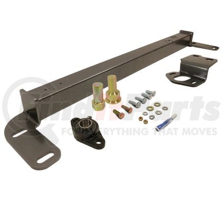 BD Diesel 1032003 Steering Stabilizer Bar; Incl. Steering Box Support/Sector Shaft Bolt/Bearing Assy/Hardware/Thread Lock;