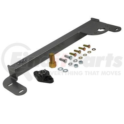 BD Diesel 1032004 Steering Stabilizer Bar; Incl. Steering Box Support/Sector Shaft Bolt/Bearing Assy/Hardware/Thread Lock;