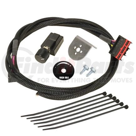 BD Diesel 1036612 High Idle Control Kit; Incl. Wiring Harness/Terminal/Loom/Tie Wrap/Mini Fuse Tapper/Decal;