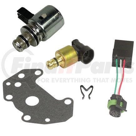 BD Diesel 1060605 Transmission Valve Body Electronics Upgrade Kit; Incl. Pressure Transducer Adapter/Clip For Metal Transducer/Metal Pressure Transducer/Governor Body Gasket;