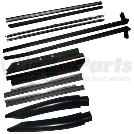 Fairchild KF4072 Belt Weatherstrip Kit, Convertible with Side Mirror Mounted