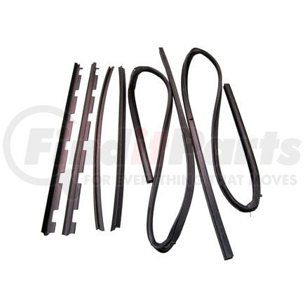 Fairchild KG2083 Door Window Belt Weatherstrip Kit - 6 Pcs., RH and LH, Inner and Outer, For 1988-00 GMC Pickup 1500 2500 3500