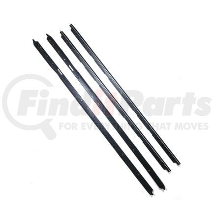 Fairchild KG2183 Door Window Belt Weatherstrip Kit - Front, RH and LH, for Vehicles with Reveal Molding