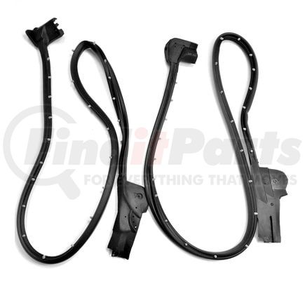 Fairchild KG3146 Door Seal Kit - Driver and Passenger Side, for 1990-1996 Chevrolet Corvette