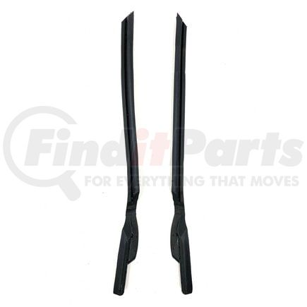 Fairchild KG4224 2-PC Door Pillar Post Seal Kit for 1968-1972 Chevrolet Corvette Coupe