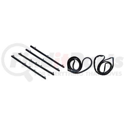 Fairchild KT4000 6 pc Belt Weatherstrip & Door Seal Kit