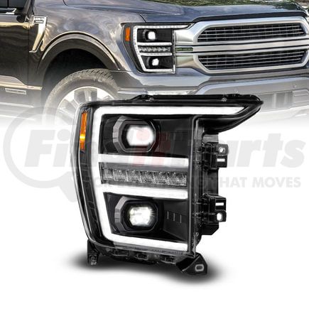 Anzo 111594R LED HL F150 PASS SIDE BLK 21-23