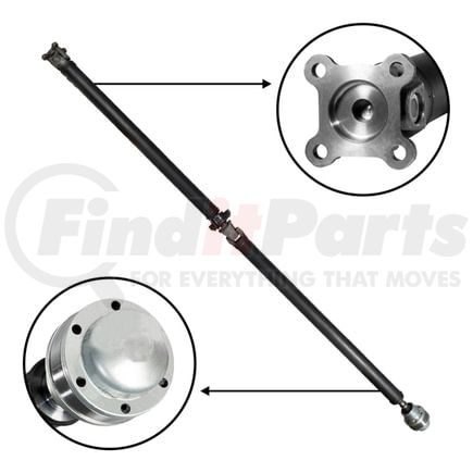 USA Standard Gear ZDS100594 USA STD 2 Piece Rear Driveshaft '07-'09 Equinox 3.6L & Pontiac Torrent, 85" Long