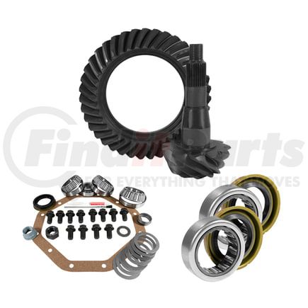USA Standard Gear ZGK2082 ZF 9.25" CHY 3.21 Rear Ring & Pinion, Install Kit, Axle Bearing & Seal