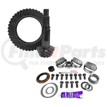 USA Standard Gear ZGK2158 11.25" Dana 80 3.73 Rear Ring & Pinion, Install Kit, 4.125" OD Head Bearing