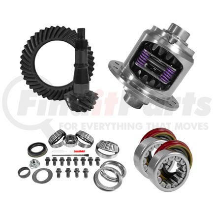 USA Standard Gear ZGK2253 9.5" GM 3.73 Rear Ring & Pinion, Install Kit, 33spl Posi, Axle Bearing & Seals