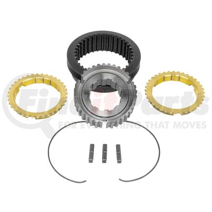USA Standard Gear ZMT10P-80 USA standard Manual Transmission Borg Warner T10 1st-2nd Synchro Assy w/ Blocker