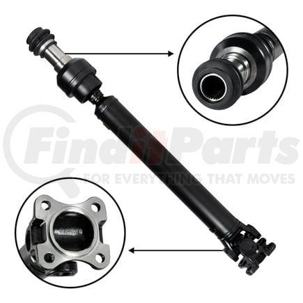 USA Standard Gear ZDS9195 NEW USA standard Front Driveshaft for Dodge Aspen & Durango, 16" Weld to Weld