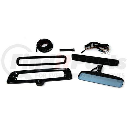 Brandmotion FVMR1170 FullVUE® Mirror 3rd Brake Light Camera System For RAM; CHMSL Bezel Camera; Built-In DVR Dashcam; Touchscreen Adjustable View; Park Monitoring Available;