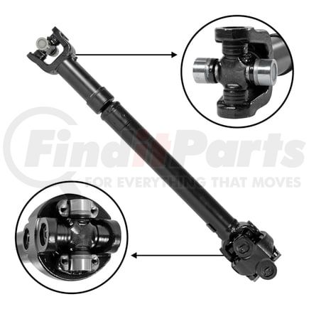 USA Standard Gear ZDS9707 NEW USA standard Front Driveshaft for Dakota & Durango, 26-1/8" Center to Center