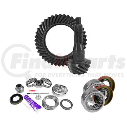 USA Standard Gear ZGK2100 9.75" Ford 3.55 Rear Ring & Pinion, Install Kit, Axle Bearing & Seal