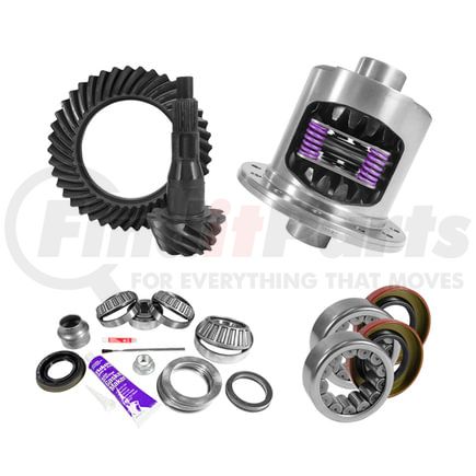 USA Standard Gear ZGK2103 9.75" Ford 3.55 Rear Ring & Pinion, Install Kit, 34spl Posi, Axle Bearing