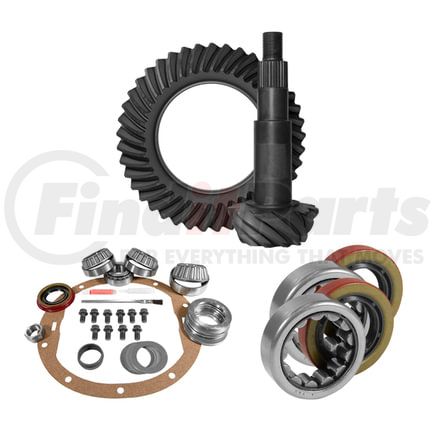 USA Standard Gear ZGK2210 8.2" GM 3.55 Rear Ring & Pinion, Install Kit, 2.25" OD Axle Bearing & Seals