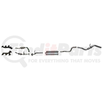Davico 663202 Stand alone Exact-Fit exhaust manifold