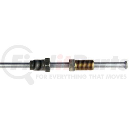 AGS Company BLA-O380 Steel Brake Line Adapter, 3/16 x 8 (3/8-24 Inverted)(M10x1.0 Bubble)