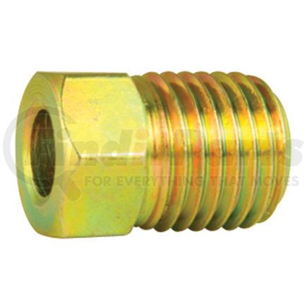 AGS Company BLF-12B Steel Tube Nut, 3/16 (3/8-24 Inverted), 1/bag