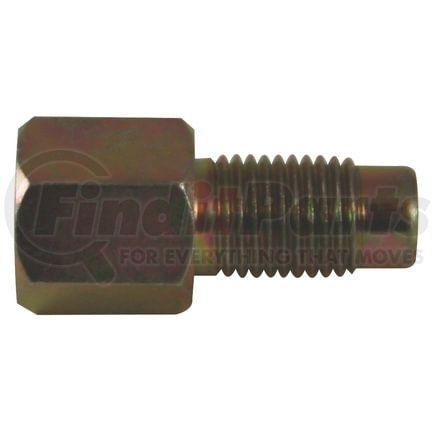 AGS Company BLF-54B Steel Adapter, Female(3/8-24 Bubble), Male(M9x1.0 Inverted), 1/bag