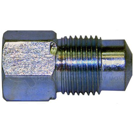 AGS Company BLF-61B Steel Adapter, Female(3/8-24 Bubble), Male(M12x1.0 Bubble), 1/bag