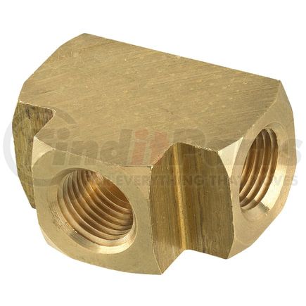 AGS Company BLF-70B Brass Union Tee, Female (1/8-27 NPT), 1/bag
