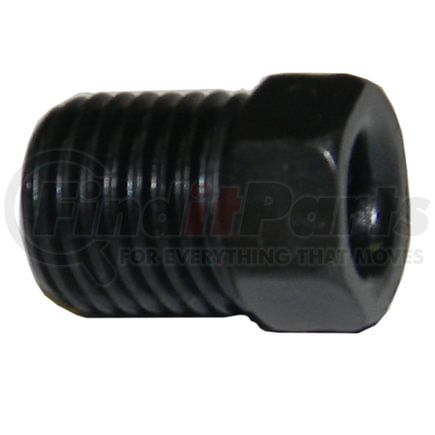 AGS Company BLPF-12 Steel Tube Nut, Black Oxide Coated, 3/16 (3/8-24 Inverted), 10/bag, NiCopp