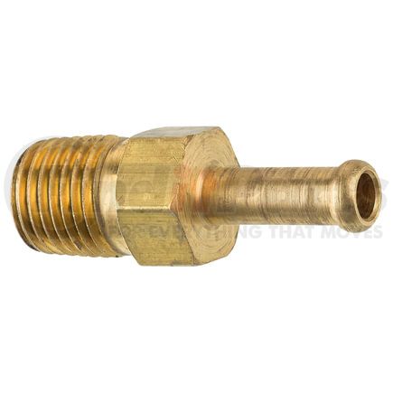 AGS Company CHF-13B Brass Rigid Male Hose Clamp, 1/4 Hose, Male (1/4-18 NPT), 1/bag