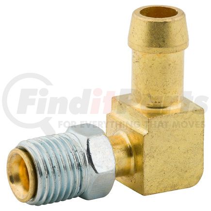 AGS Company CHF-27B Clamp Elbow w/Nut 90, Br, 3/8 (1/2-20 I), Bag