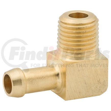 AGS Company CHF-35B Clamp Elbow 90, Br, 5/16 (1/4 NPTM), Bag