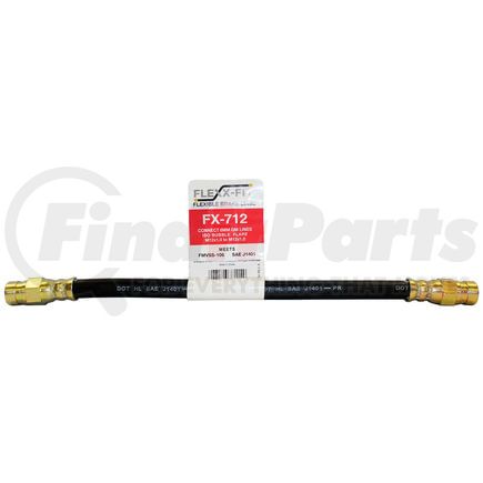 AGS Company FX-712 GM/Toyota Flexible Brake Line 6mm x 12