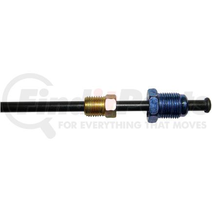 AGS Company PAA-B312 PVF Steel Brake Line Adapter, 3/16 x 8 (3/8-24 Inverted)(M12x1.0 Bubble)