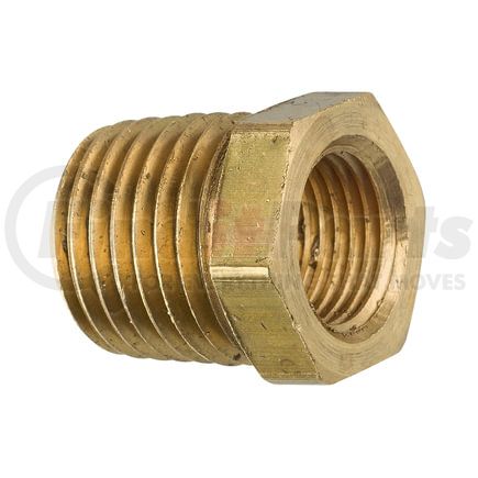 AGS Company PTF-15B Brass Bushing, Male (1/4-18 NPT), Female (1/8-27 NPT), 1/bag