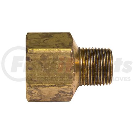 AGS Company PTF-56B Brass Adapter, Male (3/8-18 NPT), Female (1/2-14 NPT), 1/bag
