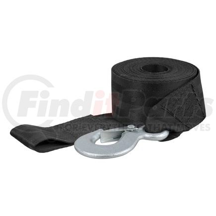 CURT Manufacturing 29452 23ft. Winch Strap with Snap Hook (4;800 lbs.)