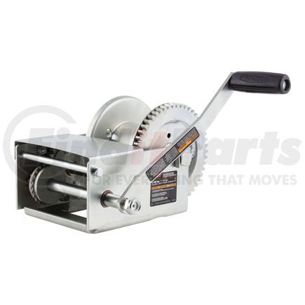 CURT Manufacturing 29625 Hand-Crank Brake Win.; 2;500 lbs; 15.8:1 Gear Ratio; 10.6in. Handle