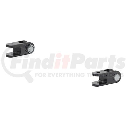 CURT Manufacturing 70140 CURT 70140 Custom Tow Bar Base Plate Brackets for Dinghy Towing; Fits Select For