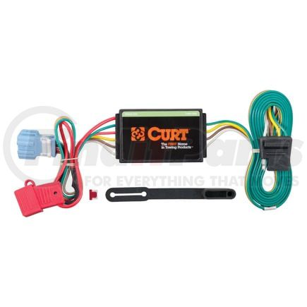 CURT Manufacturing 56008 Custom 4-Flat; Select Honda Accord Crosstour; Acura RDX; Tow Package Required