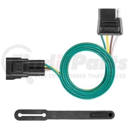 CURT Manufacturing 56325 Custom 4-Flat; Select Buick; Cadillac; Chevy; GMC; OEM Tow Package Required