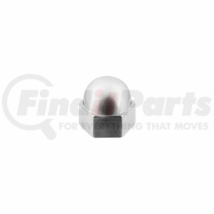 United Pacific 10023 Wheel Lug Nut Cover - 9/16" x 11/16", Chrome, Die-Cast Acorn
