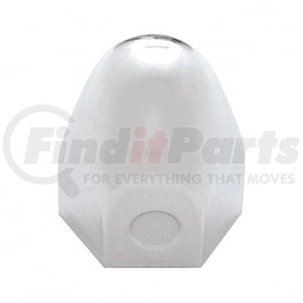 United Pacific 10080T Wheel Lug Nut Cover Set - 1.5" x 2", Stainless, Bullet - Pack of 20