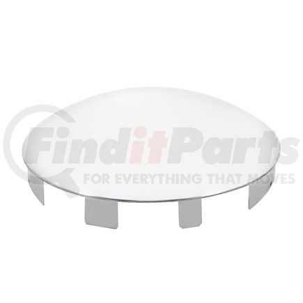 United Pacific 10108 Axle Hub Cap - Front, Universal, Chrome, Dome Style, 1" Lip