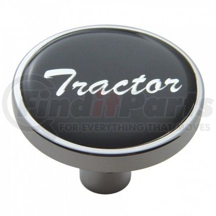 United Pacific 23288 Air Brake Valve Control Knob - "Tractor" Short, Black Glossy Sticker