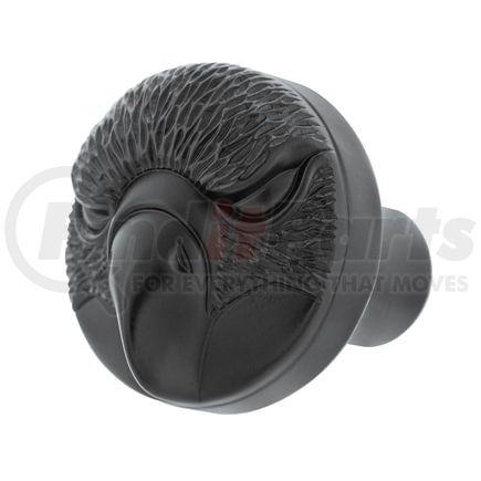 United Pacific 23704 Air Brake Valve Control Knob - Zinc Die-Cast, Eagle Design, Matte Black