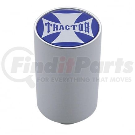 United Pacific 23713 Air Brake Valve Control Knob - "Tractor" 3", Blue Maltese Cross Sticker