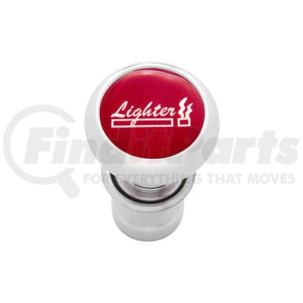United Pacific 28490 Cigarette Lighter - Deluxe, Red Glossy Sticker
