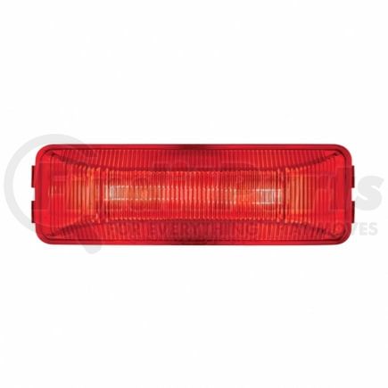 United Pacific 30055 Clearance/Marker Light - Incandescent, Red Lens, Rectangle Design